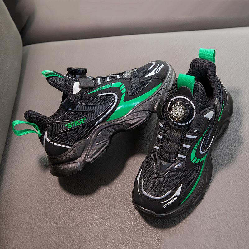 Large Size Children's Anti Slip Wear-resistant Fashionable Sports and Leisure Shoes Student Shoes Children's Shoes Father's Shoes