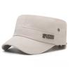 Hat Men's Flat Military Hat Is Simple And Versatile, Middle-Aged Hat Spring And Autumn Duck Tongue Casual Fashion New Style