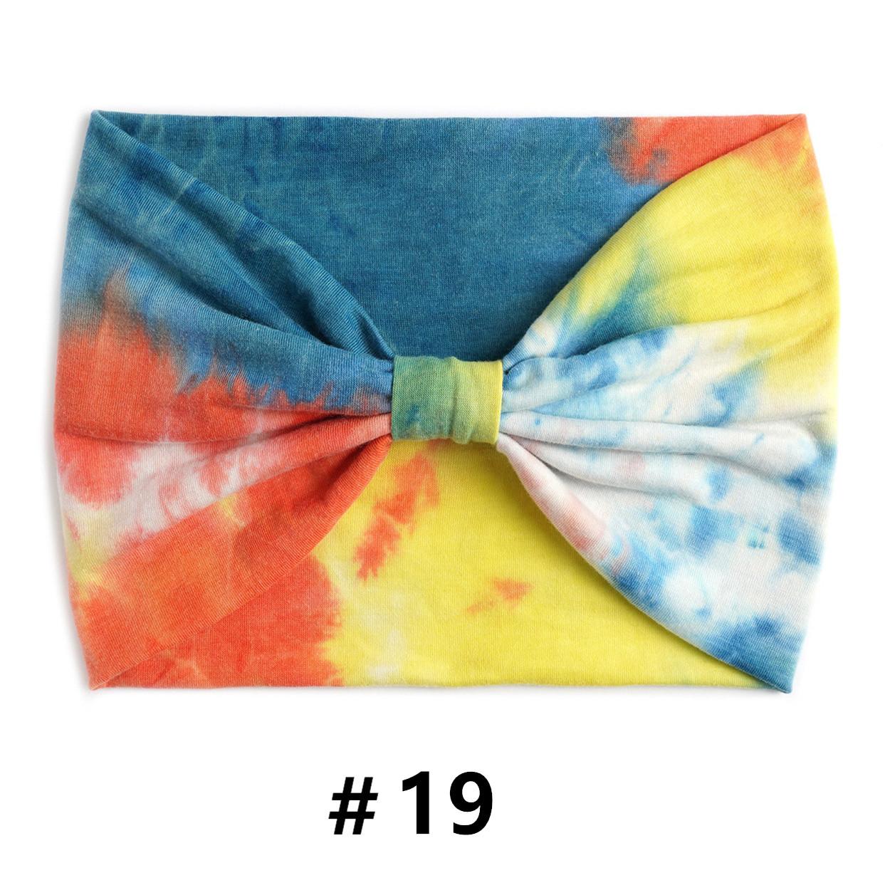 

Широкие повязки на голову с узлом для женщин, винтажный тюрбан, повязки на голову для девочек, аксессуары для волос, эластичные банданы, повязки, хлопковый головной платок