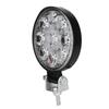 27W 9LED Round Mini Work Light Auxiliary Lamp Light for Car Motorcycle Truck Forklift BoatBlack
