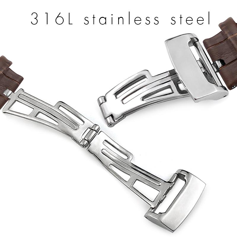 26mm 27mm Calfskin Leather Watch Strap for Audemars Piguet Royal Oak Offshore Ap15400/15500/26331 Watchband Folding Buckle