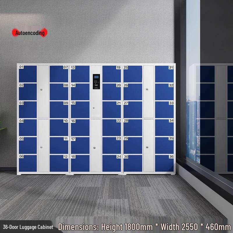 Smart Facial Recognition Lockers for Shopping Malls, Supermarkets, Gyms, and Employee Changing Rooms