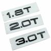 2026 1.8T 2.0T 3.0T 1.6 1.9 2.7T car stickers for Audi A3456A7 Q3 Q5 Q7 refit labeling rear trunk logo mark car accessories emblem