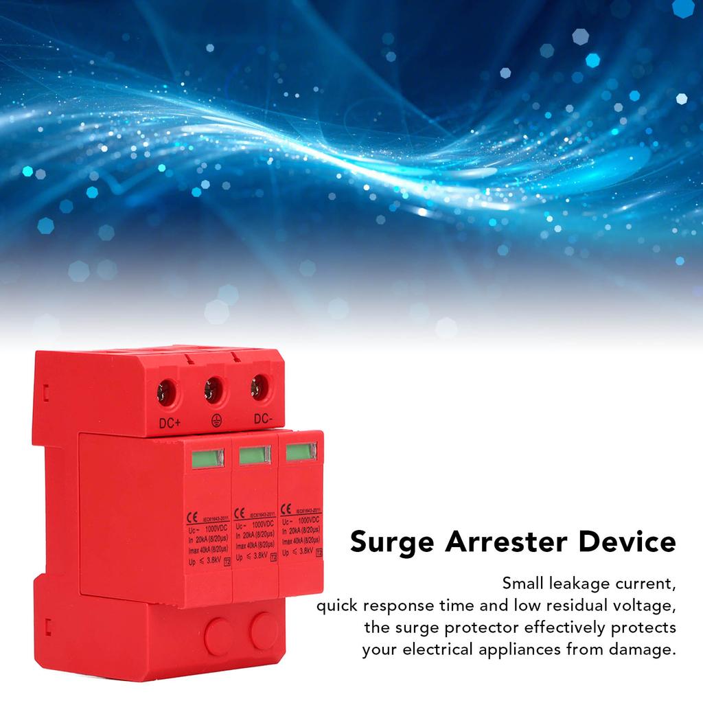 Protective Device 40KV Quick Response High Photovoltaic Protector 1000V