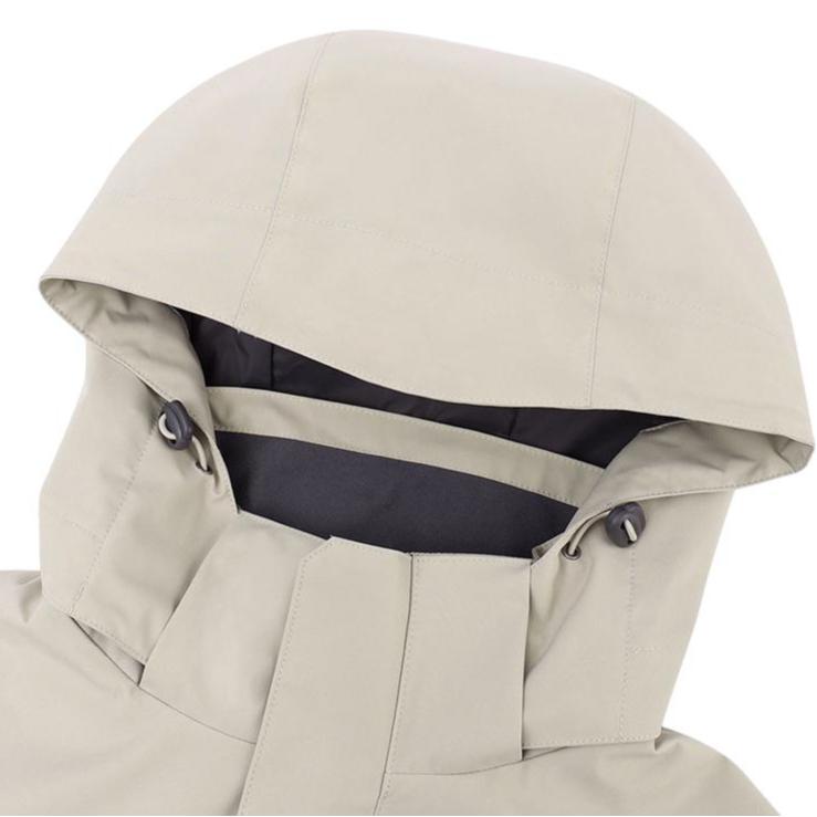 Li Ning Trench Coats Men's Khaki Hooded Moderate Other ASFY751-11