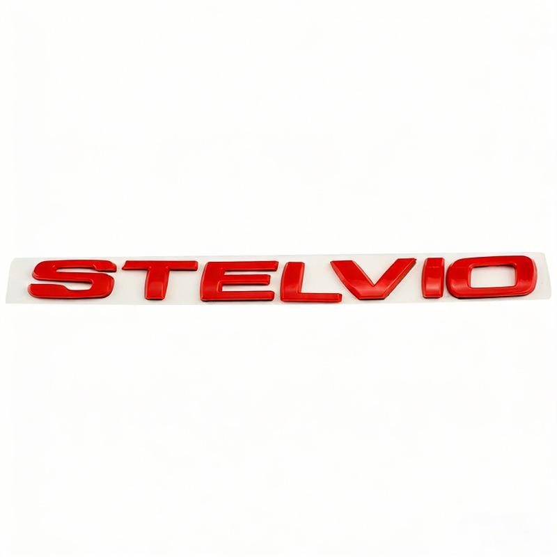 Suitable for car logo tail label GIULIA STELVIO VELOCE TI Q2 Q4 word mark