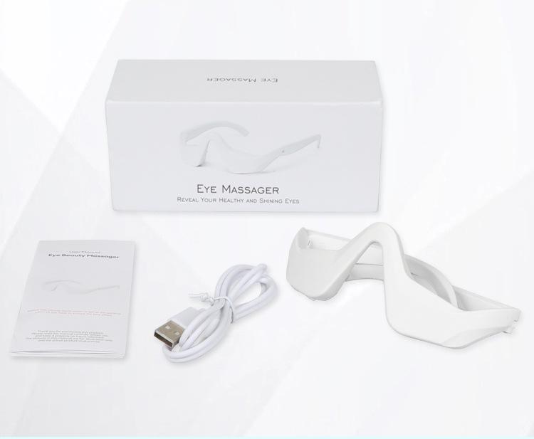 Smart Red Light Eye Massager: Rechargeable Eye Beauty & Protection Device