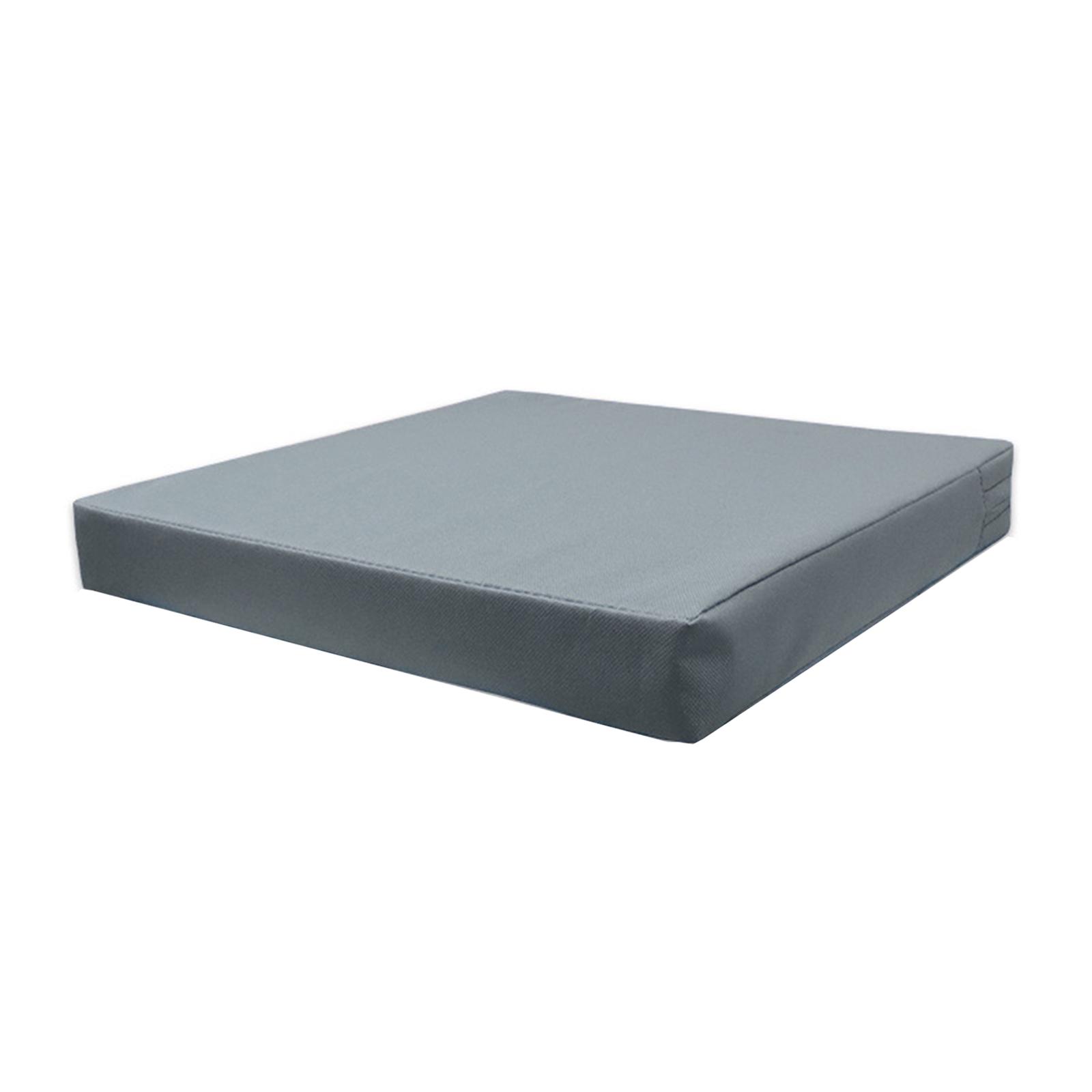 

Подушка для сиденья, подушка для пола, противоскользящая губчатая подушка для дивана, подушка для стула, для гостиной, столовой, сада, для дома и улицы серый