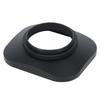 Haoge 39mm Square Metal Lens Hood with Shade Design and Cap for 39mm Lenses of and other 39mm filter thread LH-B39T Screw-In Canon, Nikon, Sony,
