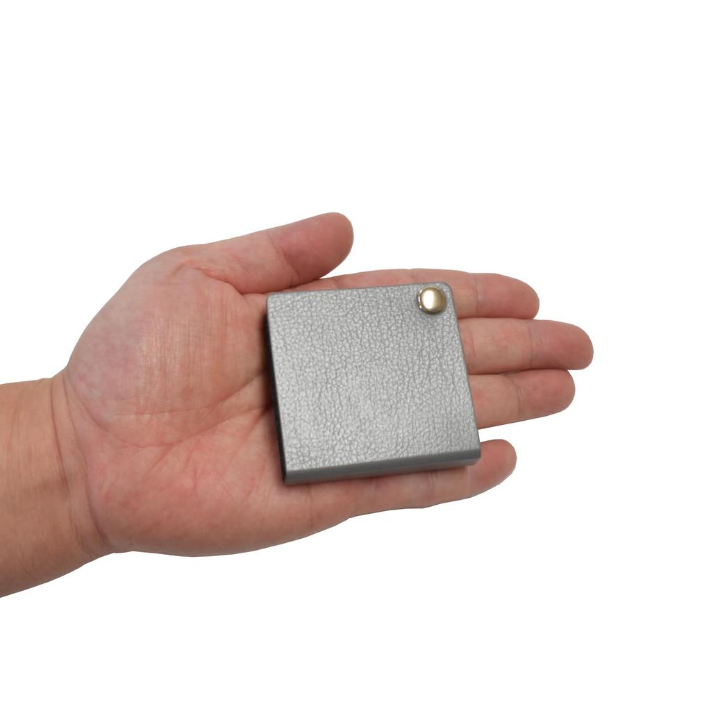 Eschenbach ESCHENBACH Portable Magnifying Glass, Economical Handheld Magnifier, Smoke Gray, Blister Pack, 3.5x Magnification, 1730-231B