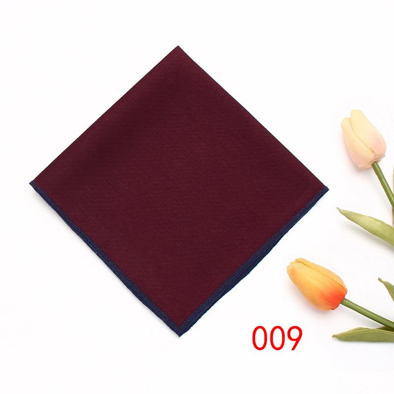 Suit Pocket Towel Men'S British Vintage Plaid Square Towel Wedding Business Suit Shirt Batch Handkerchief