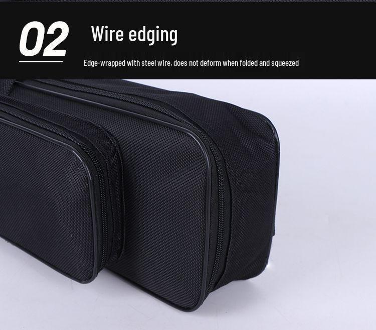 Compact Fishing Rod Storage Bag - 50/60/70/80cm Large Capacity Portable Fishing Gear Bag