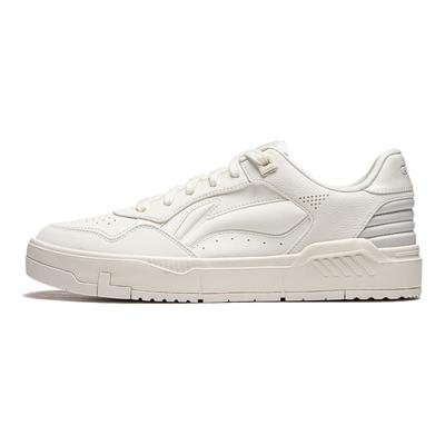Li Ning Comuni Anni '80 Morbido Rimbalzo Suola Spessa Aumento Altezza Comode Versatili Antiscivolo Resistenti all'Usura Scarpe da Skate Basse Sneaker da Uomo AGCU087-4