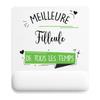 Mousepad - PLANETEE - Goddaughter Best Time Woman - 22x18 Cm - 3 Mm - HD Anti-slip Printing
