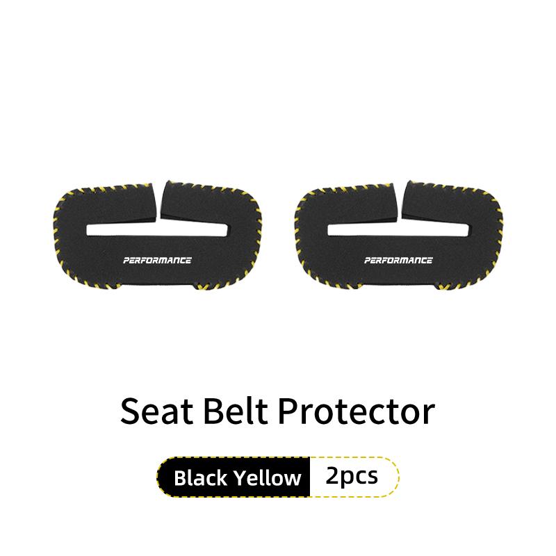LPTJD1 2026 Car Sticker Car Seat Belt Buckle Wear-resistant Plug Protective Cover For BMW X1 X3 X4 X5 X7 G20 G38 F20 F39 F48 E46 E60 E3