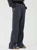 Beidipi Knit Cut-Out Bootcut Pants, Charcoal