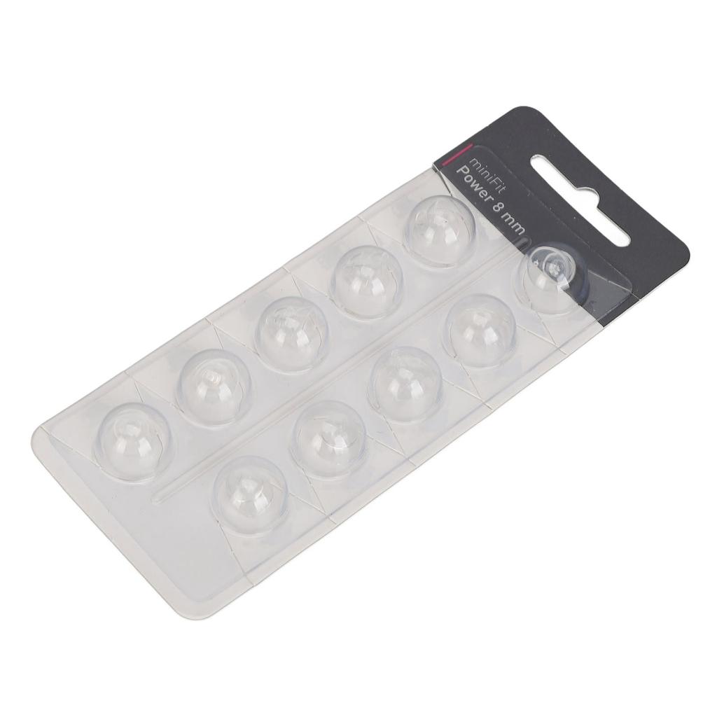 10PCS Hearing Ear Tips Higher Transparency Dual Layer Closed Comfortable Anti Static Sound Aid Domes