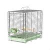 Stainless Steel Folding Bird Cage Portable Travel Carriers Easy Transportation Cage For Small Pet Outdoor Use P9YB
