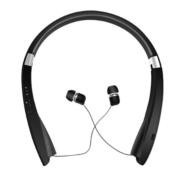 SX-991 Wireless Sports Earphones Neckband Folding Telescopic Wired Bluetooth-Compatible 5.0 Stereo High Quality Headphone With Microphone