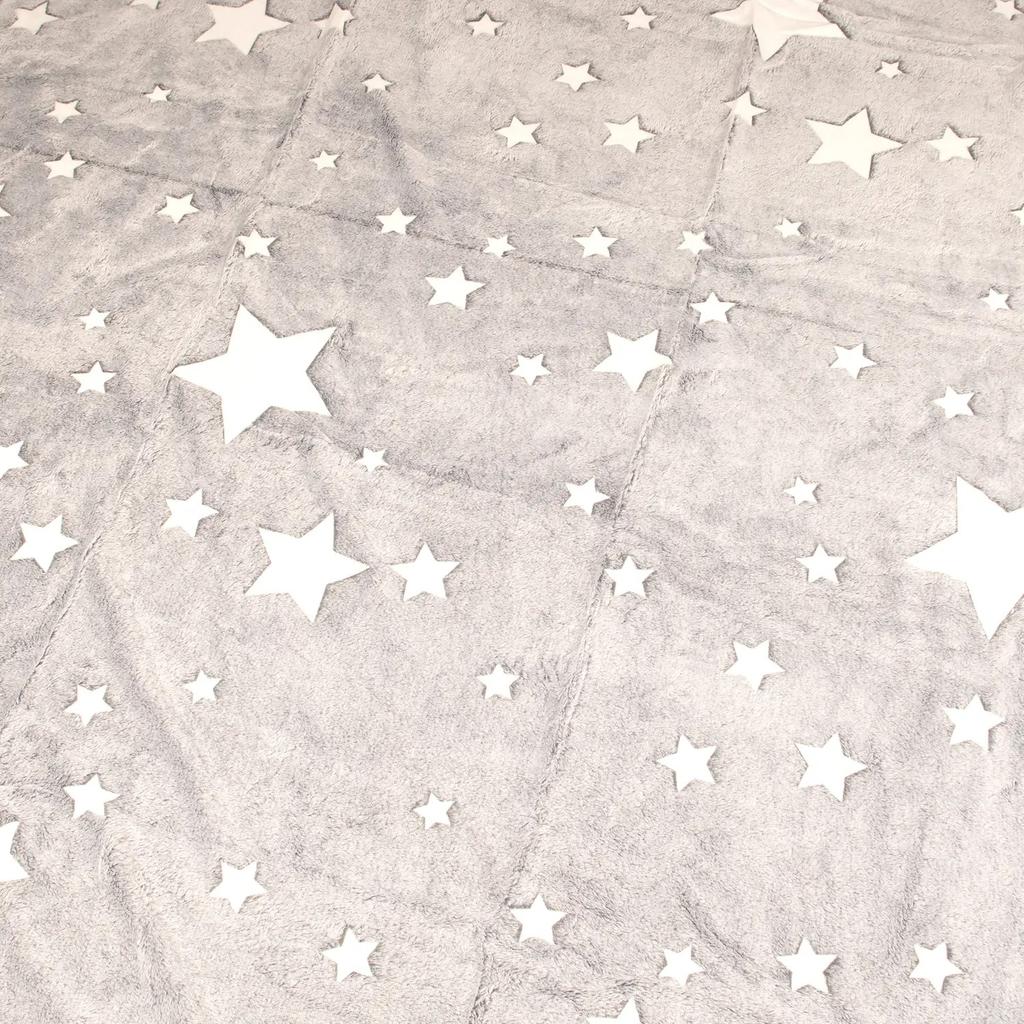 Pătură care strălucește în întuneric Supretto 120x150 cm (7962)
