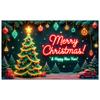 Christmas Banner Festive Decor Holiday Backdrop New Year Banner Holiday Ornaments Xmas Banner For Holiday Photoshoot Family
