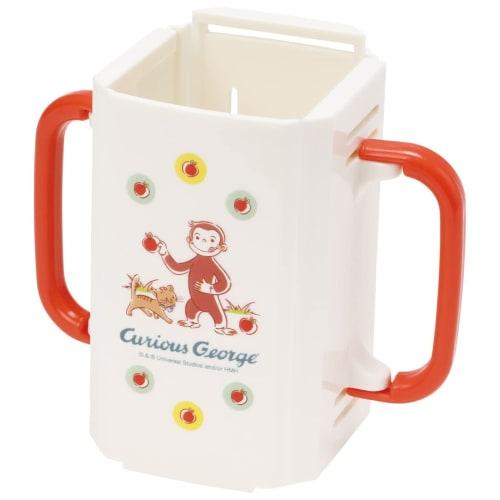 Skater Curious George Drink Holder, Paper Carton, 10 x 5.5 x 9cm (H), Made in Japan, DHP3-A