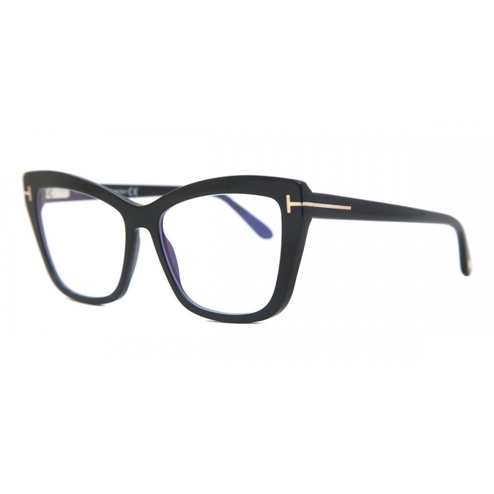 Tom Ford Ft5826 B Blue Light Block 001 Women Eyeglasses