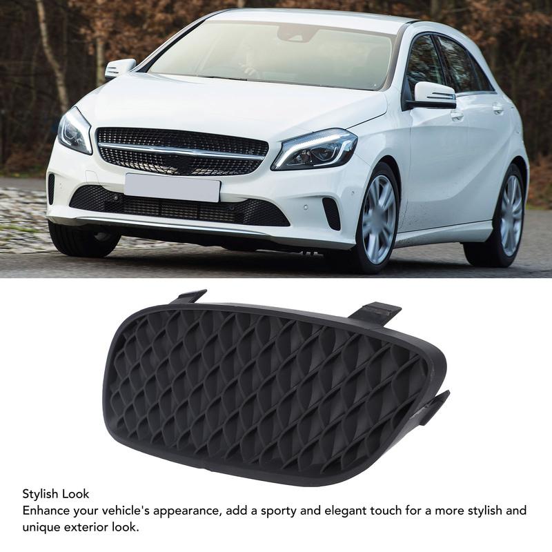 For Mercedes-Benz A‑Class W176 Front Bumper Grille Cover Enhanced Performance Stylish Look Ert Grille Bezel Cover Replacement