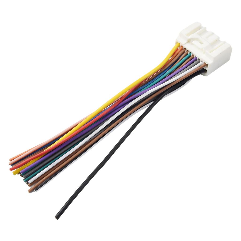 Adapter Radio Cable 12V ABS+copper Wire High Quality New Practical For Lancer 2008-2014 For Outlander 2007-2014 Car Radio Audio