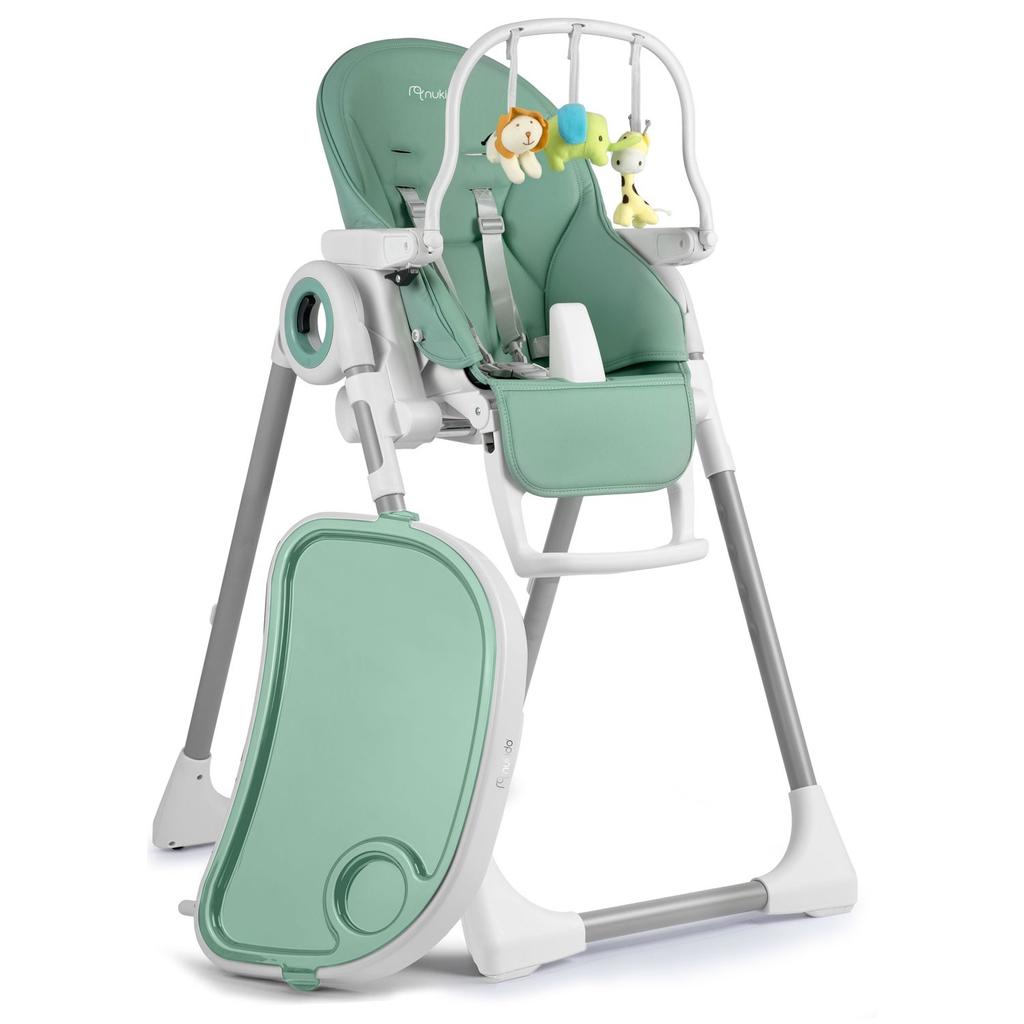 Belo High Chair With Table, Recliner + Toy Bar