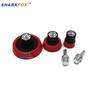 Sharkfox 32Pcs 1inch 2inch 3inch Mini Buffing Polishing Pads Kit Wool Pad Waxing Sponge Car Detail Polisher Pads Tools