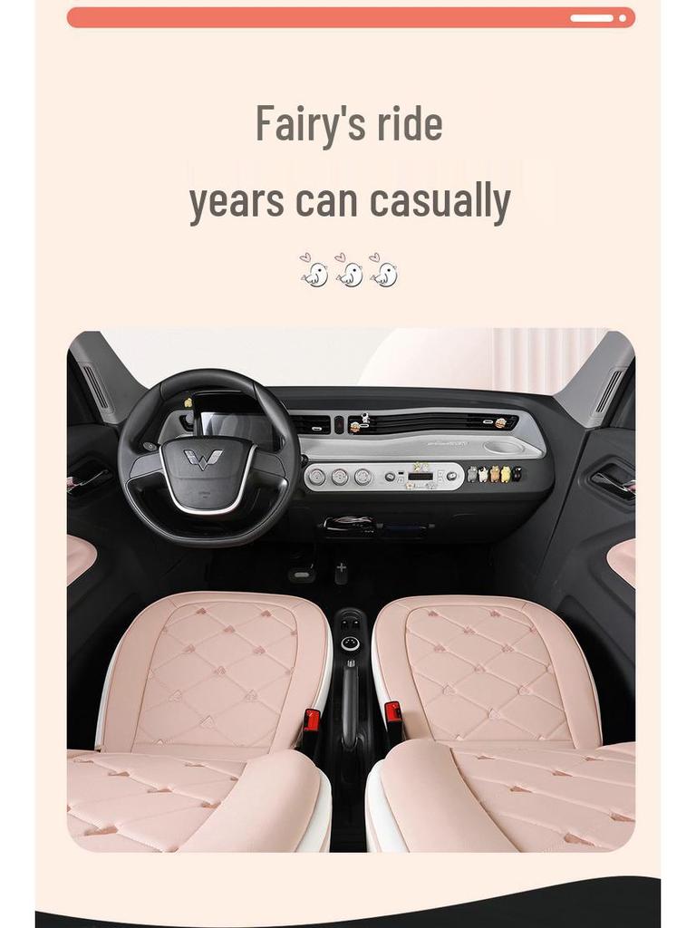 Wuling Hongguang MINI Cartoon Seat Cover (2020-2022, 1st & 2nd Gen)