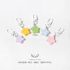 Charming Five-Pointed Star Keychain - Energetic Backpack Accessory