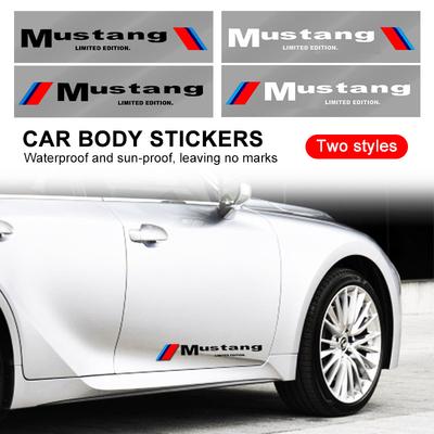 2 Stück Auto Seitentür 3D Aufkleber Emblem Abziehbild Dekoration Für Focus 2 3 mondeo mk3 f150 fusion mustang mk7