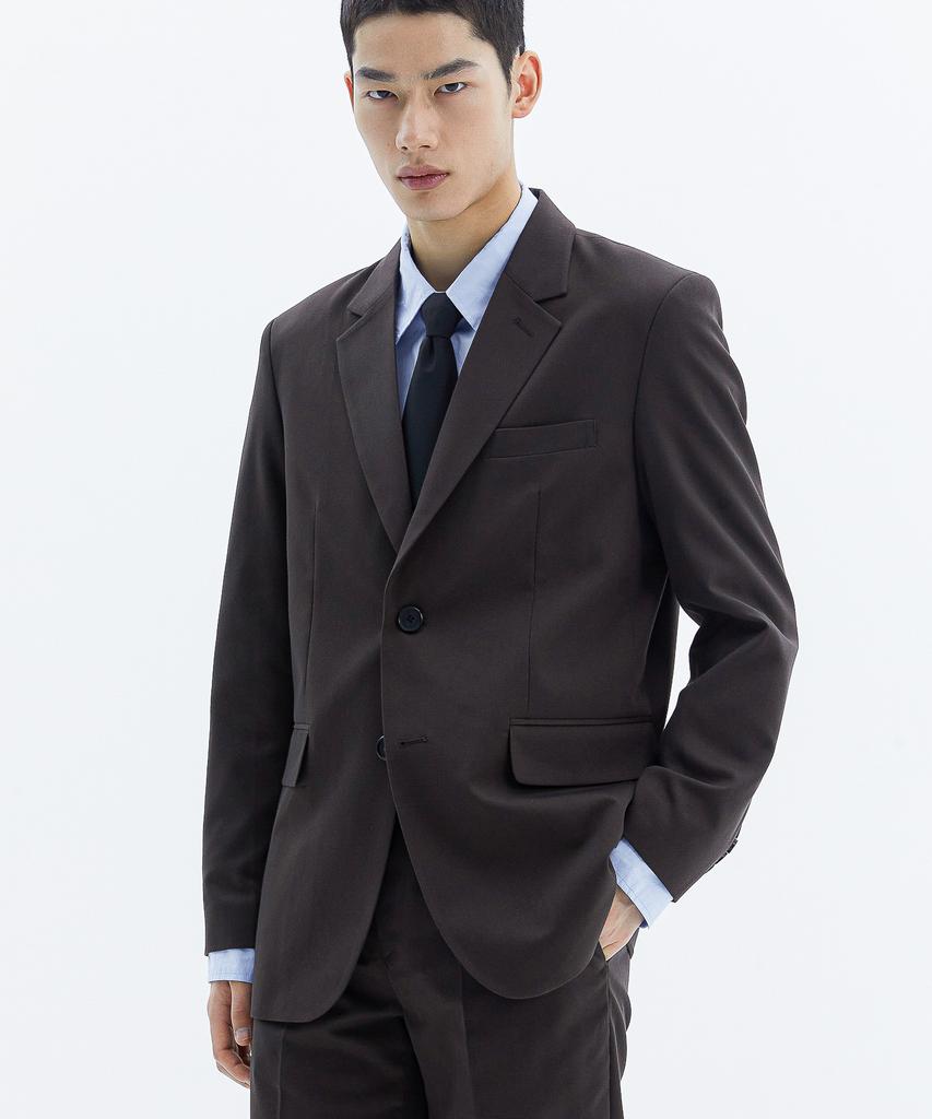 Trip Le Sens Custom Semi-Over Blazer_Grey