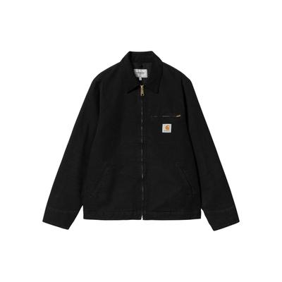 Detroit Jakke i Canvas Sort Herre Streetwear I032940-00E-3K
