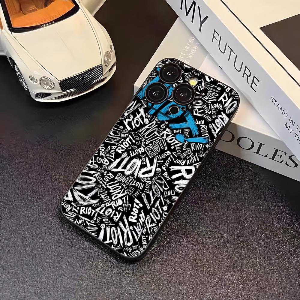 COOL Paramore Phone Case For 16 Pro Max Iphone 17 Pro Max 14 15 Plus 12 13 11 Pro Xr X Xs SE Back Cover
