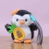 Cute Penguin Plush Keychain Cartoon Stuffed Animal Doll Keyring Backpack Pendant Bag Hanging Decoration Birthday Gifts