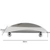 Curved Stainless Steel Tray, Metal Tray, Fruit Plate, Snacks, Cake Rack, Dessert Display Tray, Organizer, Kitchen Utensils