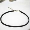 New Black Chokers Necklaces Women Black Velvet Simulated Pearl Geometic Collares Fashion Jewelry Gothic Handmade Bijoux