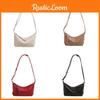 Simple Solid Color Pu Leather Women Casual Shoulder Crossbody Bag For Casual Looks