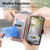 Handgelenk-Schlaufe Klapp-Leder Handyhülle für IPhone Air 17 Pro Max 16 Plus 15 14 13 12 Geldbörse Kartenfächer Stoßfeste Schutzhülle