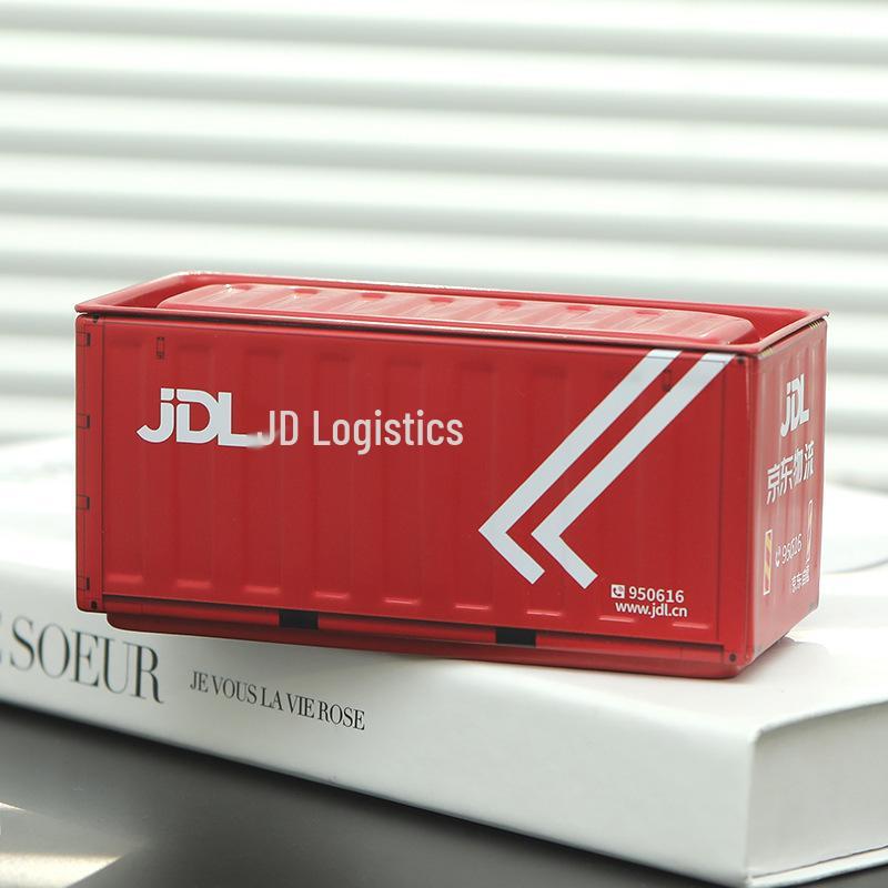 Trendy Miniature Tinplate Storage Box for Figurines