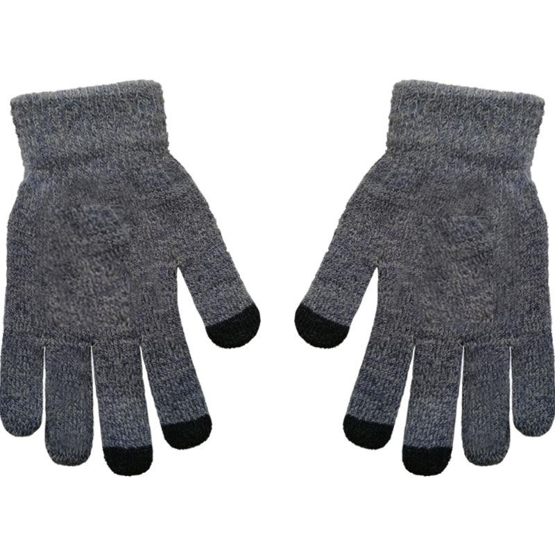 One Piece, Luffy, Chopper, Zolona Mero, Anime Online Game Peripheral Gloves, Gray Full-finger Autumn and Winter Warm and Cold Protection