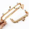 1 Stück 8,5-20 cm Metall Gold Geprägter Taschengriff Geldbörsenrahmen Kussverschluss für Damen-Handtasche Geldbörse DIY Handgefertigte Taschen Zubehör