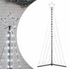 LED Christmas Tree 339 Cold White LEDs 187 Cm