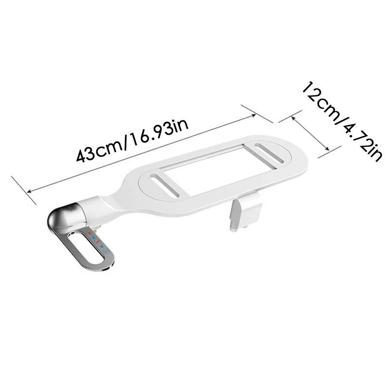 Intelligente Toilette Bidet-Sprüher Nicht-elektrisches Selbstreinigendes Bidet-Werkzeug Mit Einstellbarem Druck Toilettenaufsatz für Badezimmer Hotel