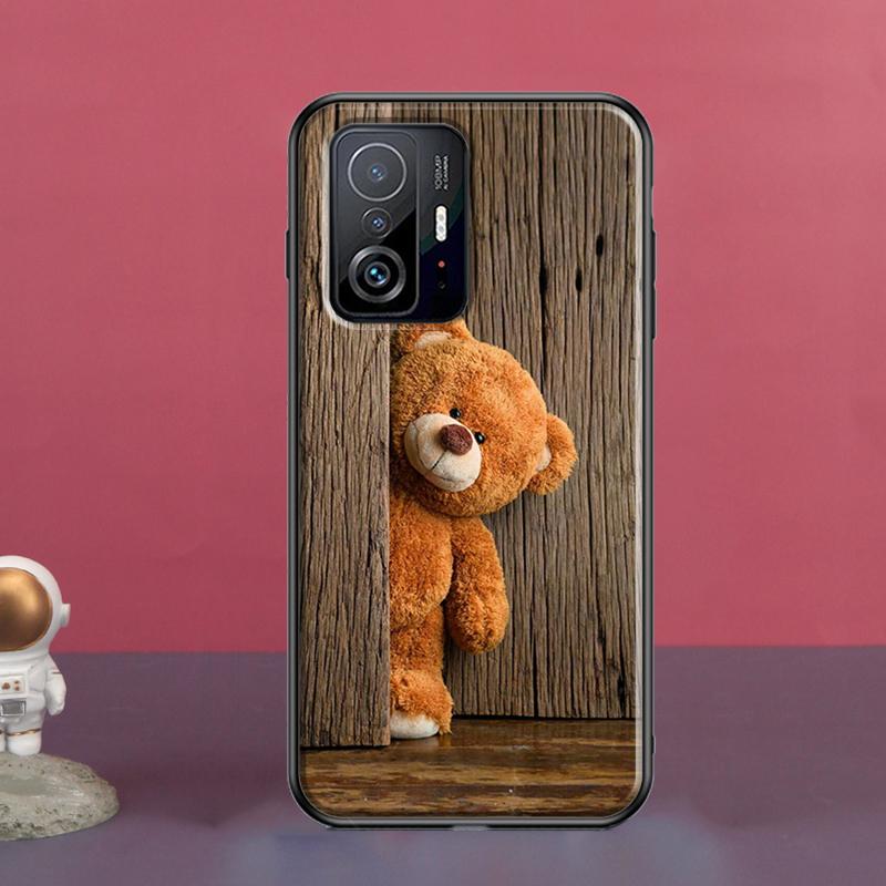 

Чехол с милым медведем для POCO X5 X3 F5 Pro X4 F4 GT M5s C40 F3 для Xiaomi 13 Lite 12 11T 12T Pro 12X POCO M5s