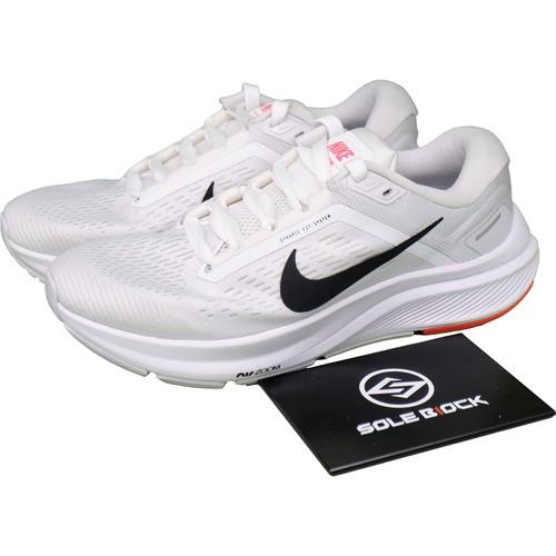 

Nike Wmns Air Zoom Structure 24 White Magic Ember DA8570-100 36 белый/чёрный