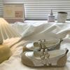 2025 Spring Soft PUMary Jane Shoes Elegant Versatile Dress Pumps for Women Wear Casual Chic Footwear Soft Texture Footwear